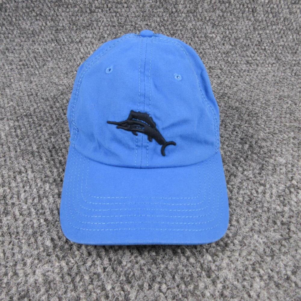 Tommy Bahama Hat Baseball Cap Mens One Size Blue Cotton Twill Adjustable